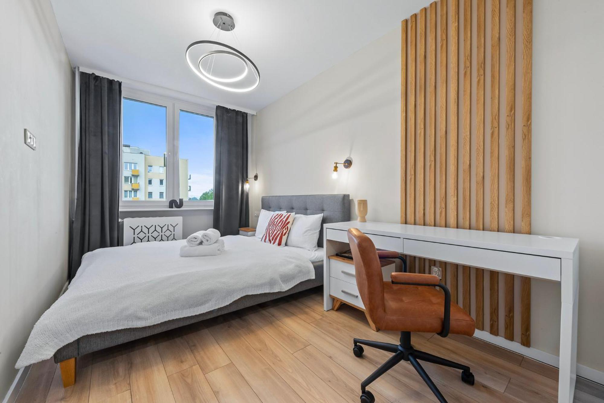 Rentplanet - Apartament Miedzynarodowa Warschau Buitenkant foto